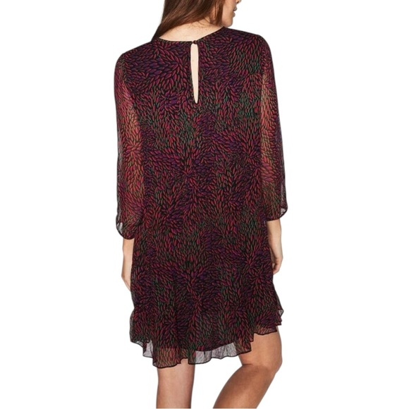 Ba&sh - Women’s Mini Dress, “Grace” Pleating, Flowy - Purple, Size US Medium / 2 - Picture 3 of 16